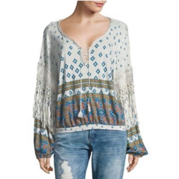 Free People Tops - NWT Free People long sleeve blouse, size S